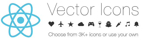 REACT NATIVE VECTOR ICONS