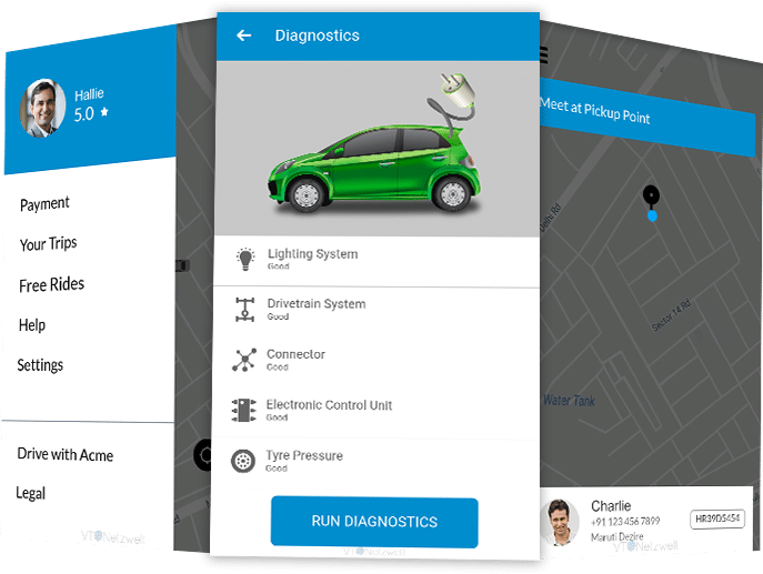 on-demand cab booking application