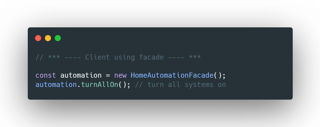 Facade Pattern 4