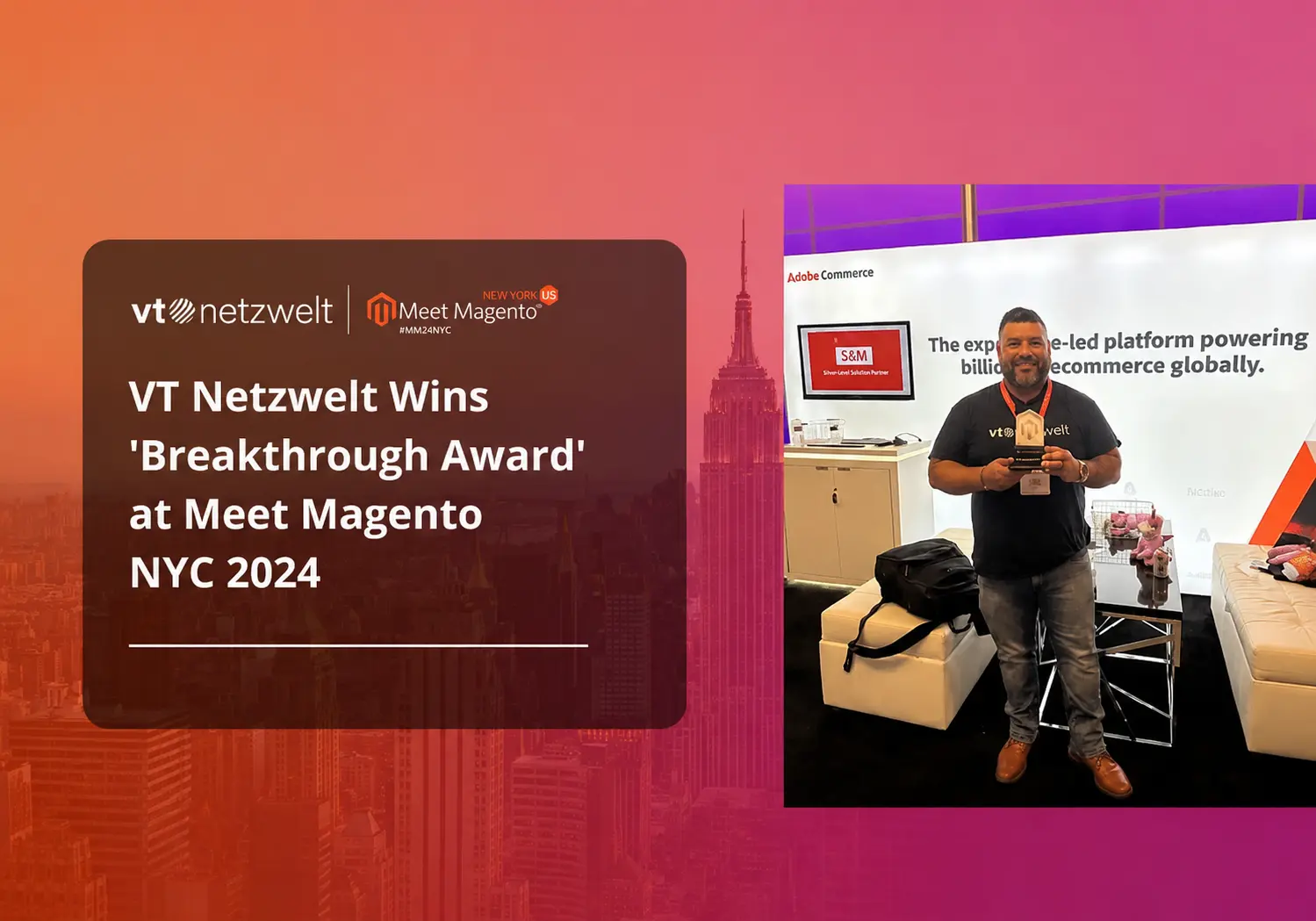 VT Netzwelt Wins ‘Breakthrough Award’ at Meet Magento NYC 2024
