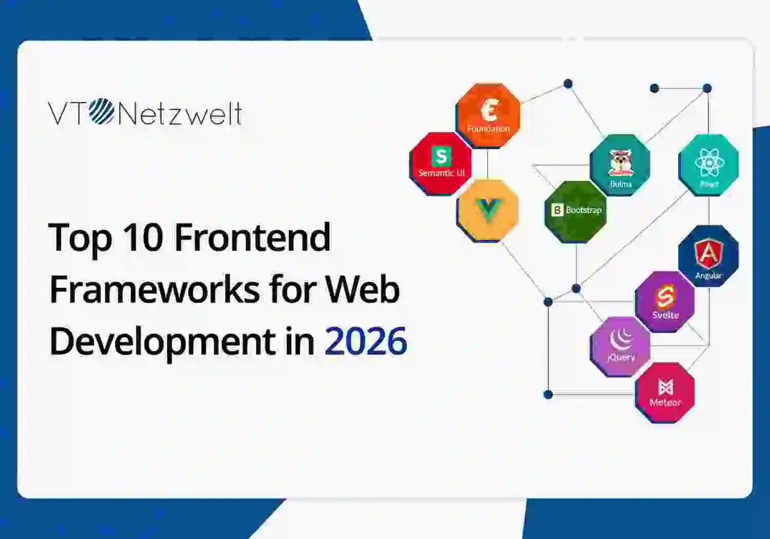 Top 10 Frontend Frameworks for Web Development in 2026