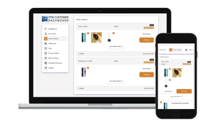 Single-page Interface for Effortless Customizations
