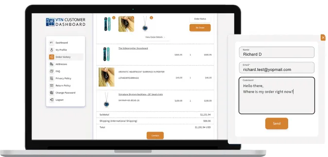 Track and Reorder Quickly with One Click