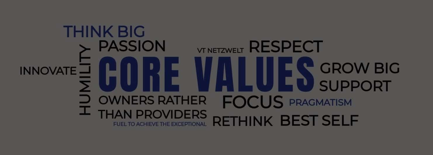 Our Core Values - VT Netzwelt