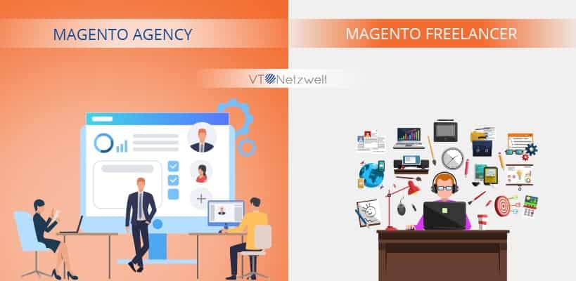 Magento development agency vs. Magento freelancer