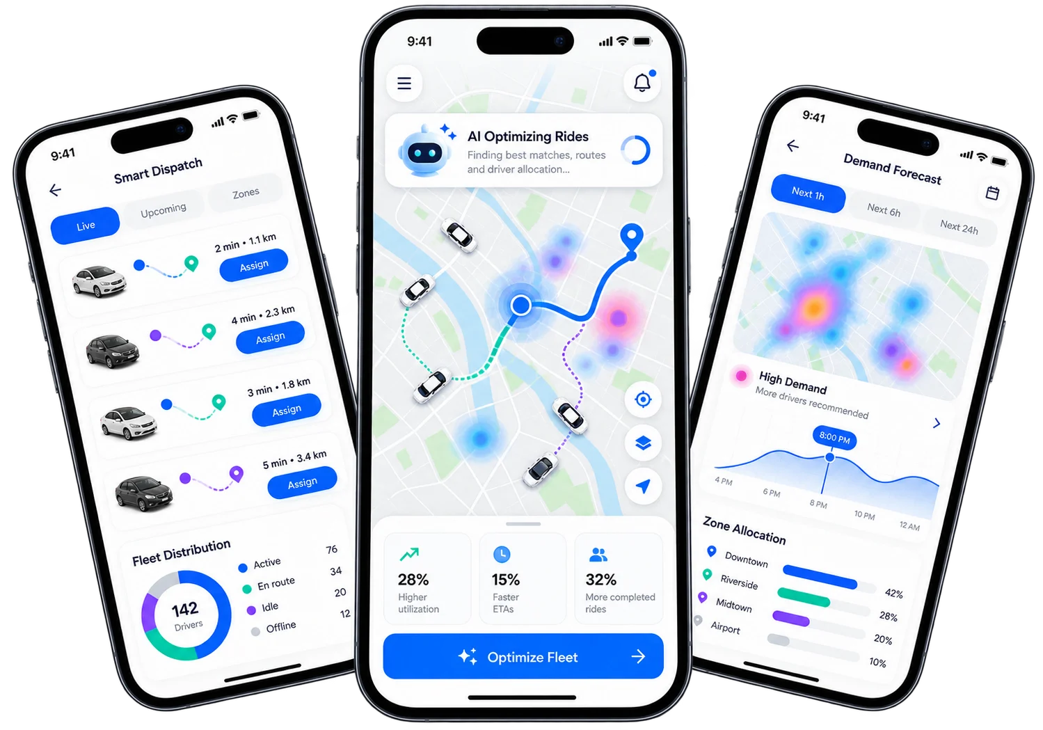 AI-Powered Ride-Hailing Software Trained on Your Own Trips