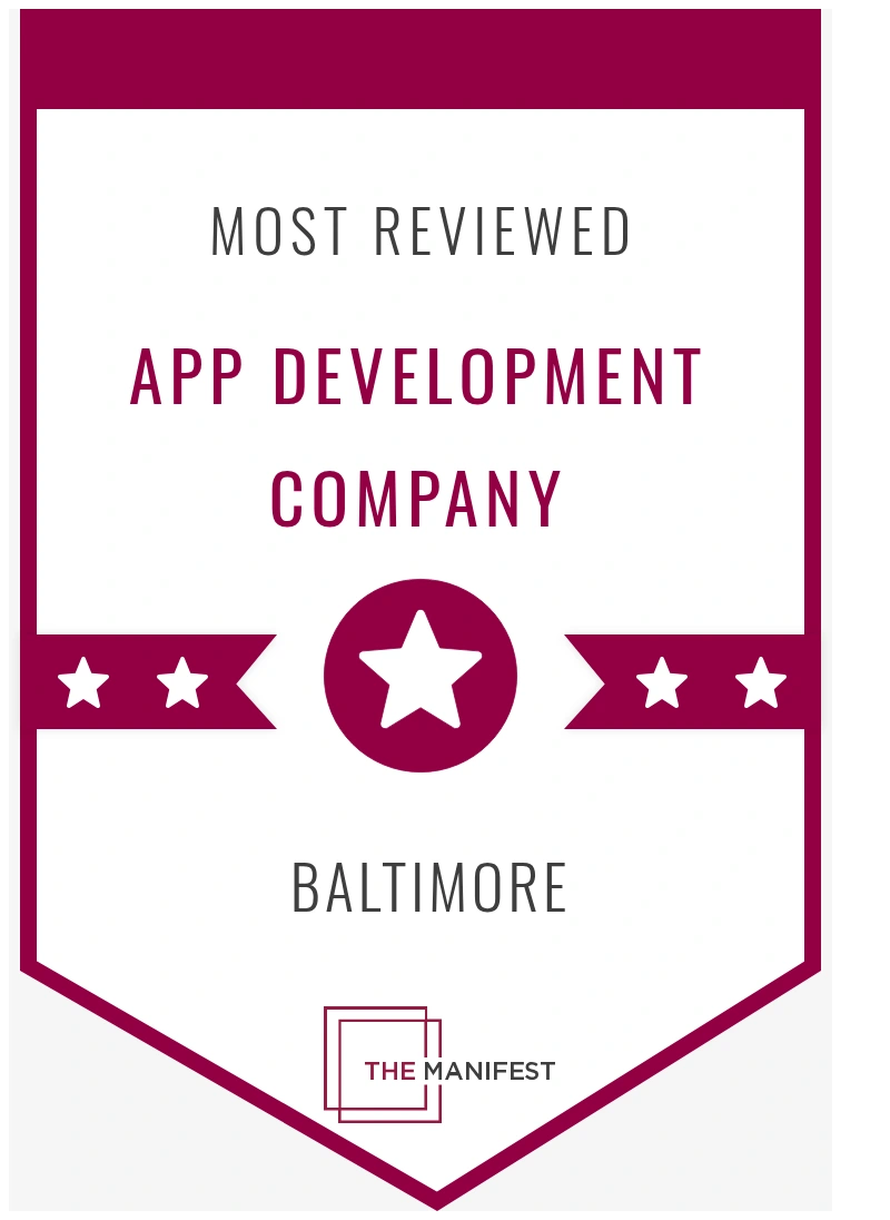 The Manifest Most Reviewed App Developer, Baltimore